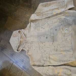 Icecream Beige Hoodie with Yellow Accents *like New**